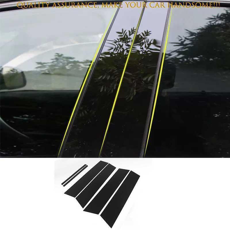 for Kia Sportage KX5 17-2021 Glossy Black PC Window Center BC Pillar Cover Trim