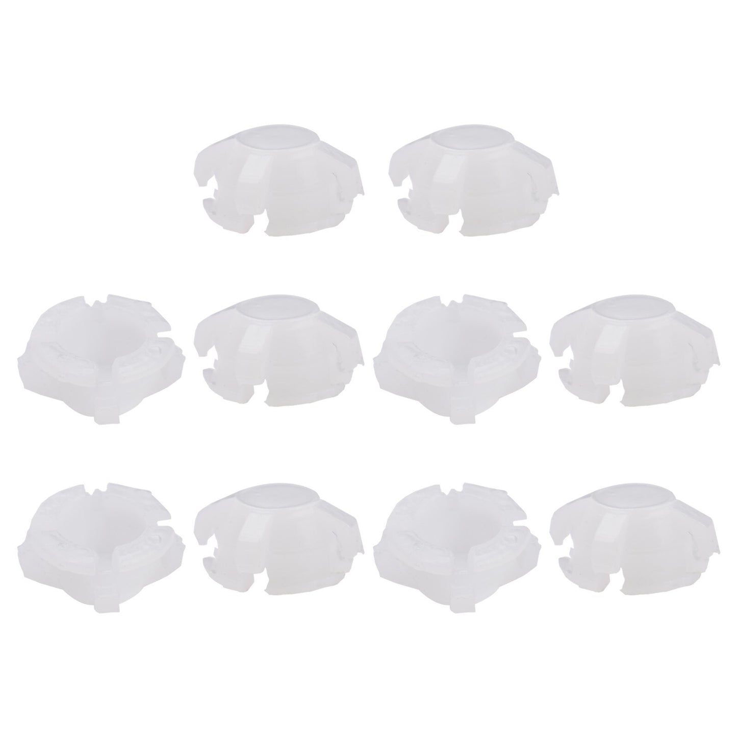 Safety connection for windshield wiper linkage bushings (10 packs)