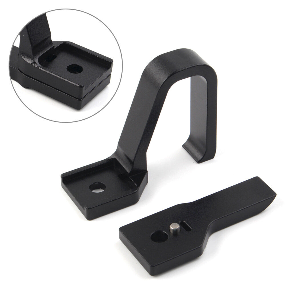 Front Brake Hose Clamp Cable Guide Line Black for Yamaha YZ125 YZ250 YZ250F YZ80