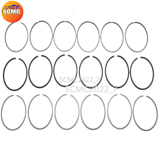 6x Piston Rings Set ¦µ83.01mm for VW for Audi A5 Q5 for Porsche 3.0 Diesel TDI 059198151P