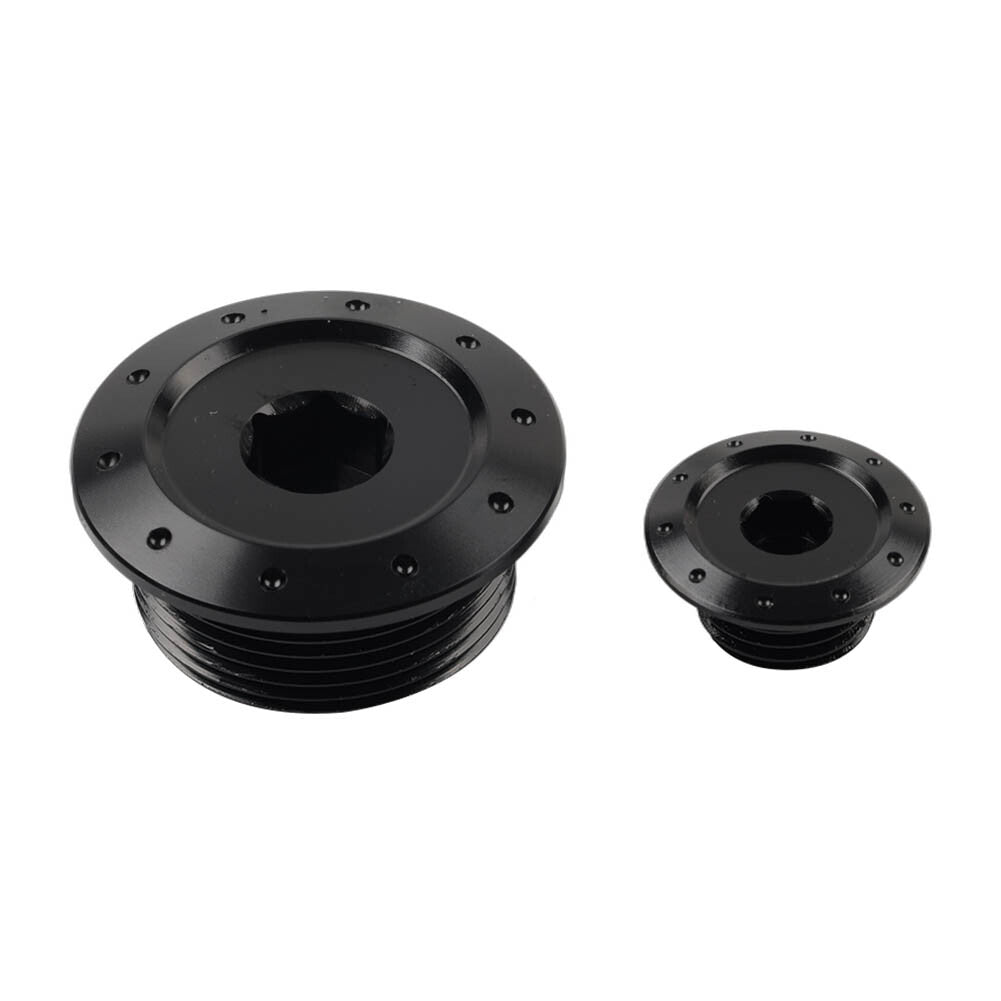 Crankcase Cover Straight Screw Plug Cap Black fit for HONDA CRF250L CRF300 RALLY