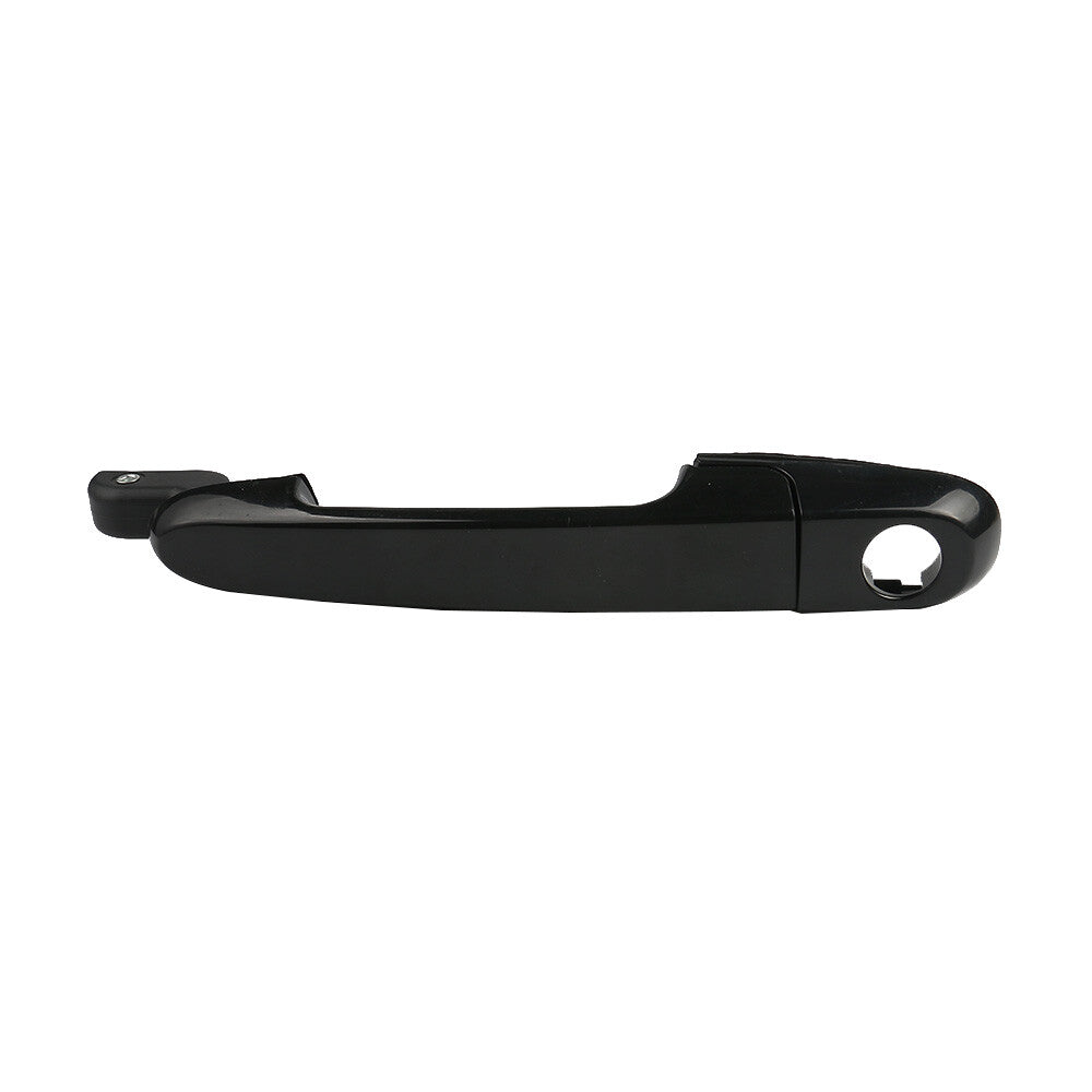 Left Front Exterior Door Panel Handle Black for 2006-2011 for Hyundai Accent Replace