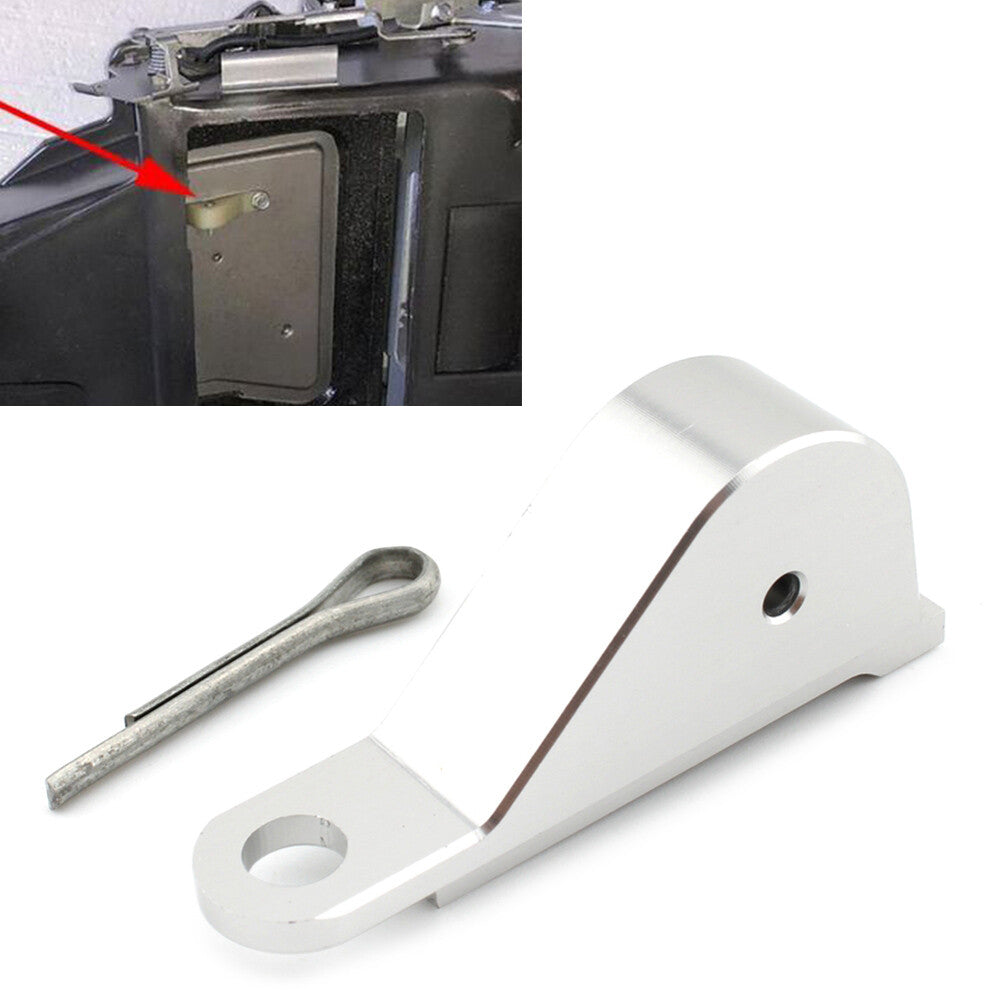 GM A/C Heater Box Blend Air Door Clip AC Air Conditioning Chrome Aluminum Alloy