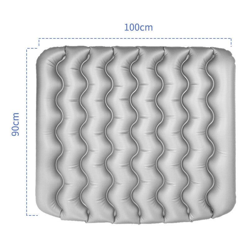 Inflatable mattress for SUVs, travel, rear for seat , camping, 10090 cm.