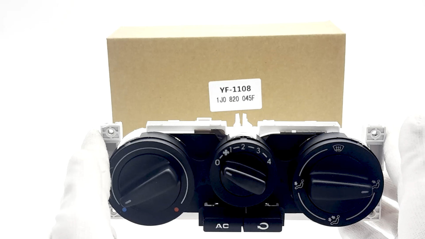 New AC air conditioning and heater climate control for Volkswagen for Golf 599-152 1J0820045F SK599152