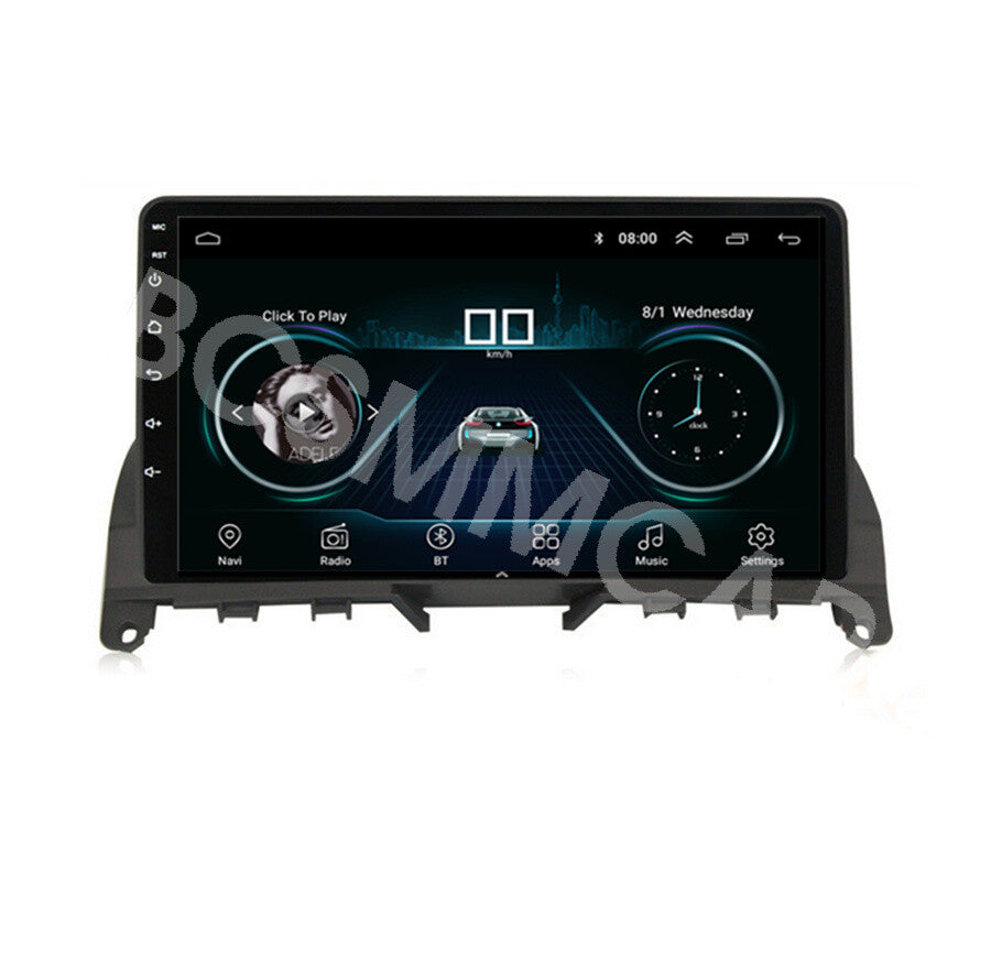Fit for Mercedes Benz C Class W204 S204 2006 Car Player Stereo Radio For Carplay