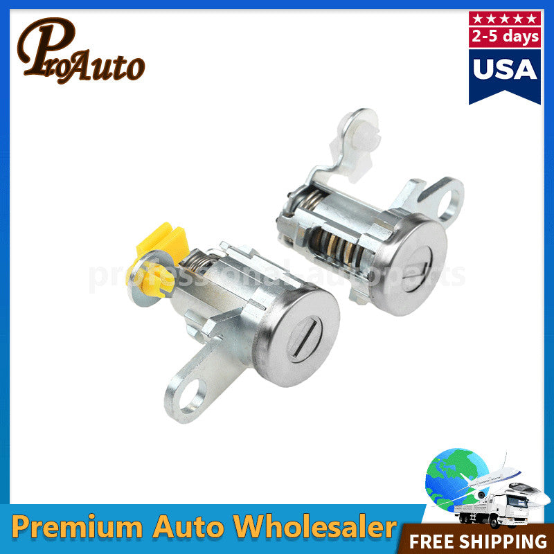 Front Door Lock Cylinder Set w/Keys for Toyota Tacoma 1995-2004 69051-35070