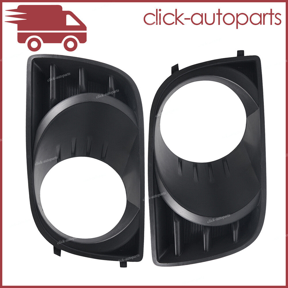 2X Front LHRH Fog Light Lamp Bezel Trim Cover Fit For 2008-2017 for Toyota Sequoia