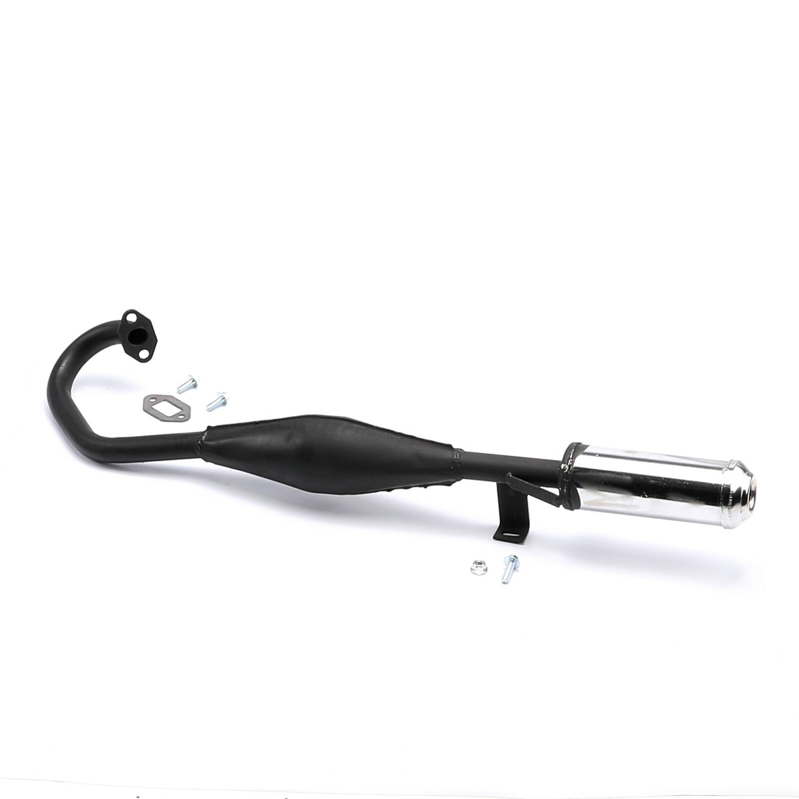 2-stroke 50 49cc exhaust muffler pipe for mini pocket dirt pit bicycle shredder 4A-Terrain vehicle