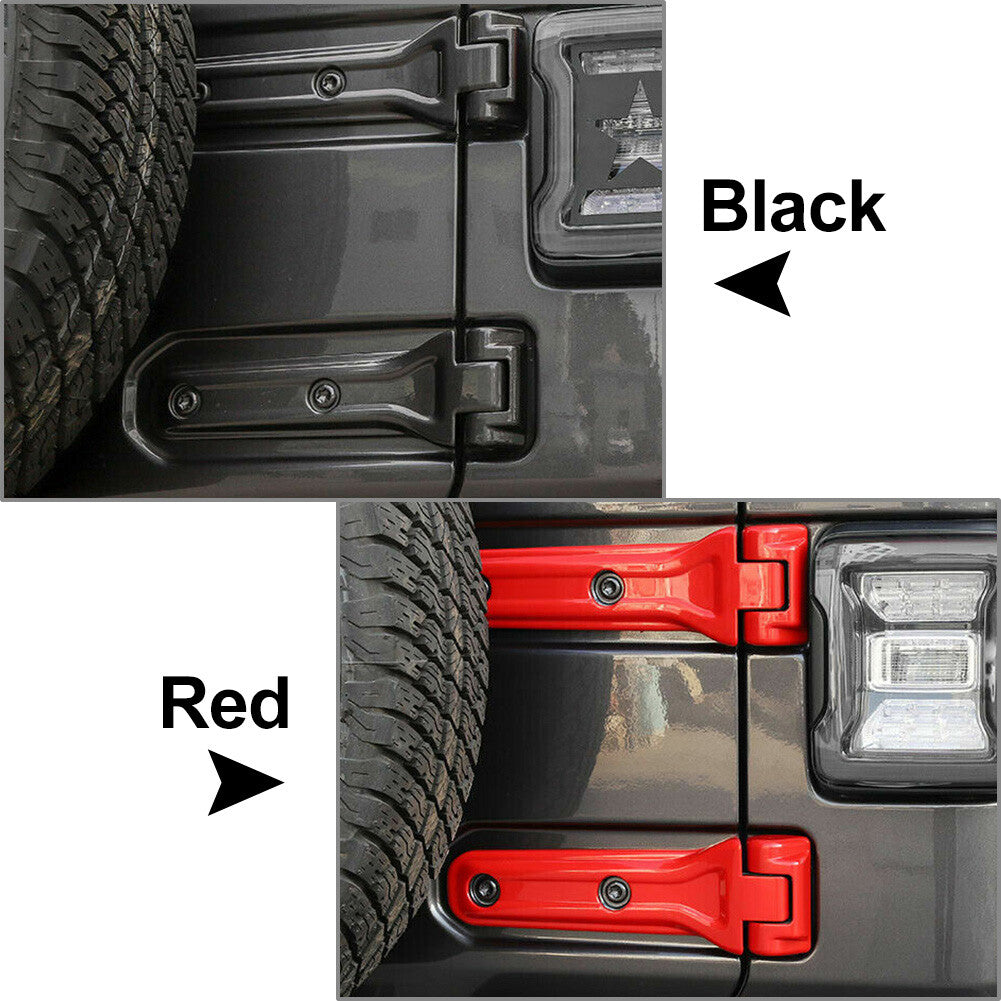 Spare Tire Tailgate Door Hinge Cover FIT for Jeep for Wrangler JL 2018-2022