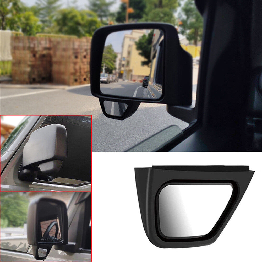 Left Rear View Mirror Blind Spot Mirror Wide-Angle Trim for Suzuki for Jimny 2019-23