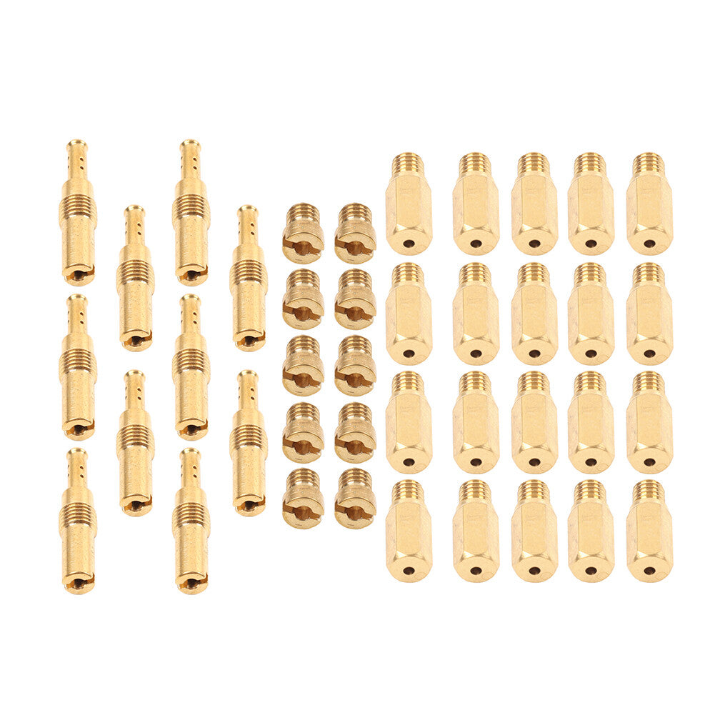 40Pcs Carburetor Main Jet Slow Pilot Jet Kit For PWM For CV For CVK PWK PE