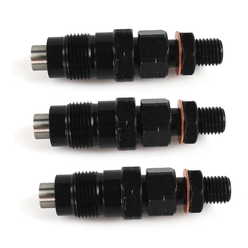3pc Fuel Injectors for Kubota D782 D722 D902 Engine H1600-53000 16001-53002 US