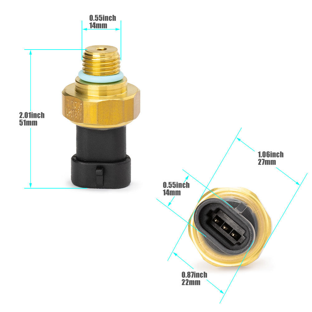 1x 3080406 For N14 M11 ISX 3083716 PS398 New 4921487 Oil Pressure Sensor