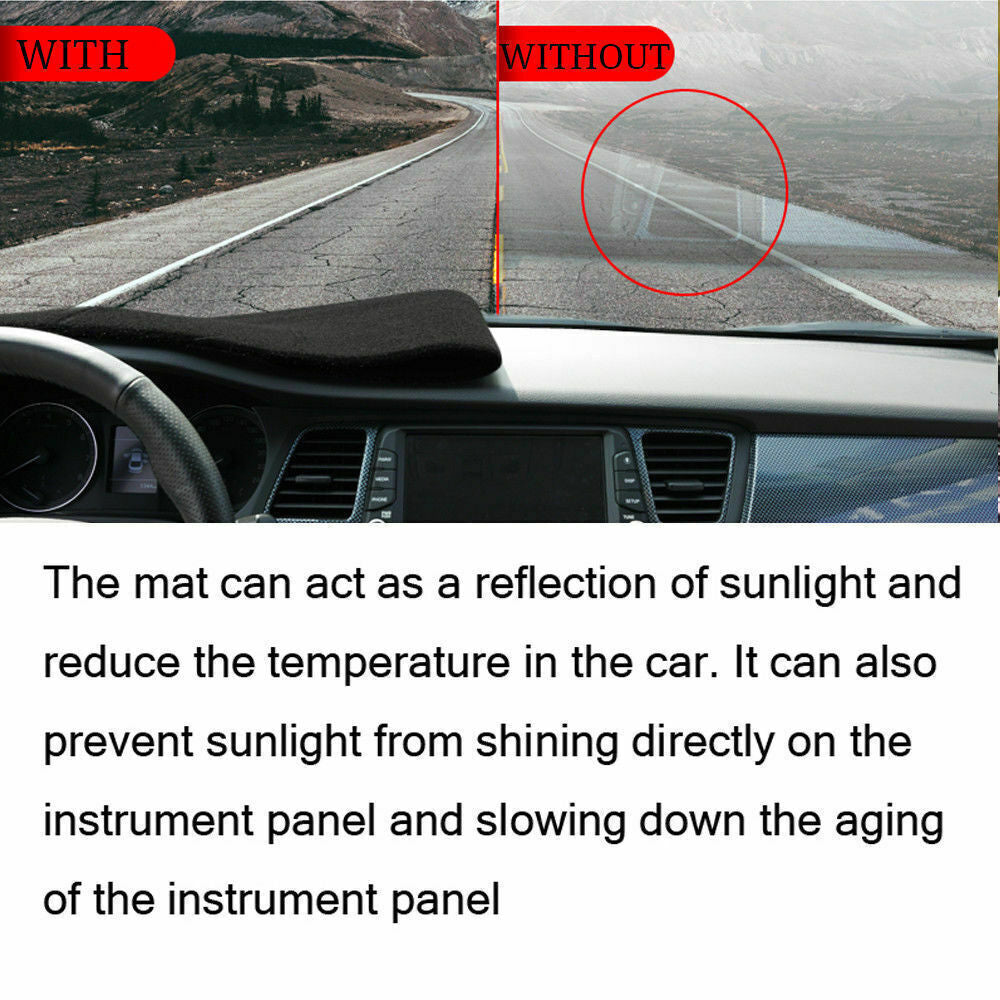 1X Inner Dashboard Dash Mat Non-slip DashMat Sun Shade for Mazda 6 Atenza 19-21
