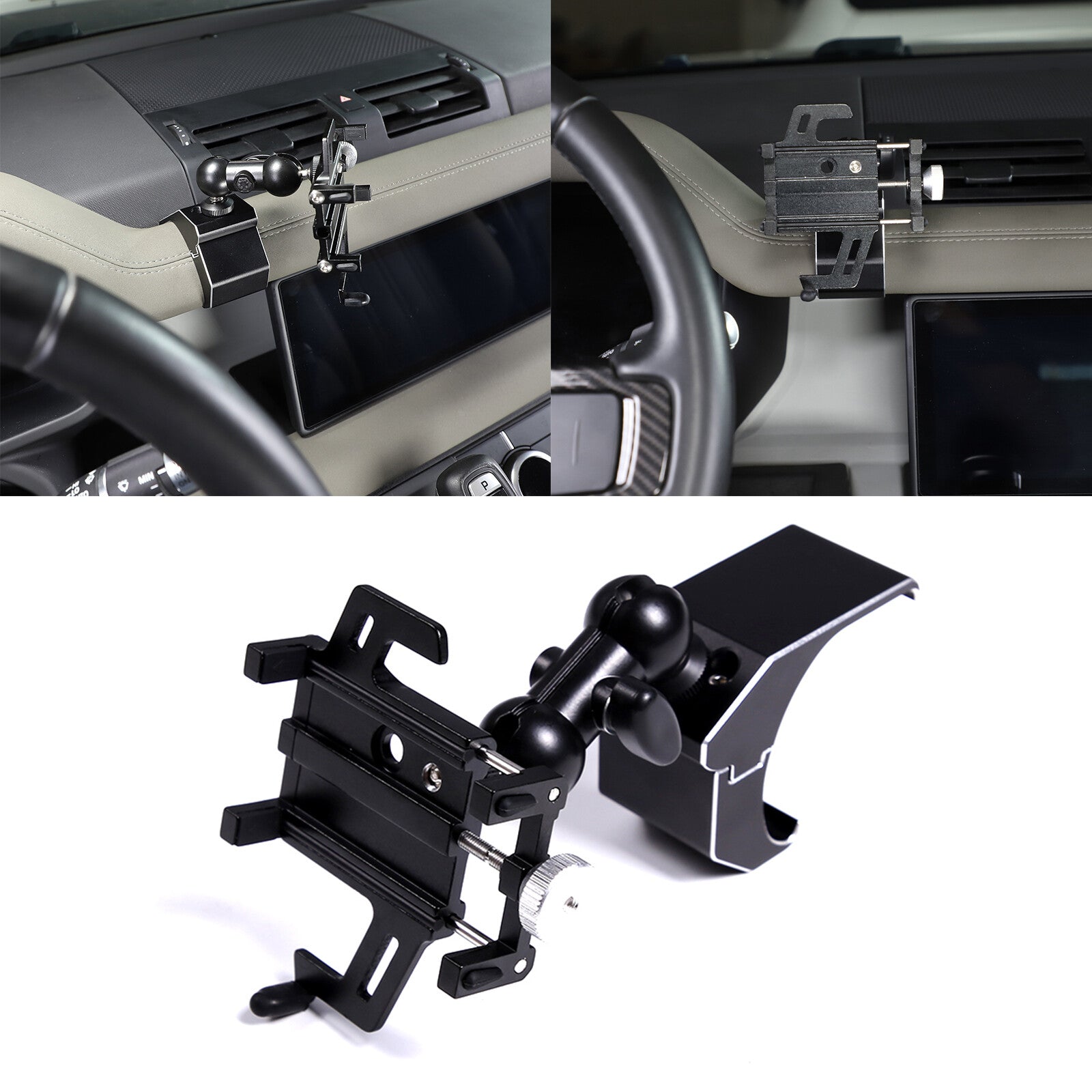 Central phone holder/stand suitable for Land Rover for Defender 90 110 20-2022