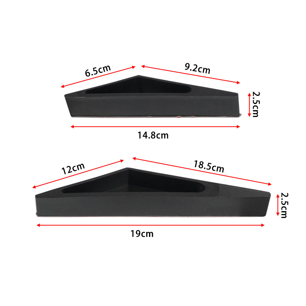 4Pcs Dual-Grip Anti-Fingerprint Resistant Door Handles for Tesla Cybertruck V2