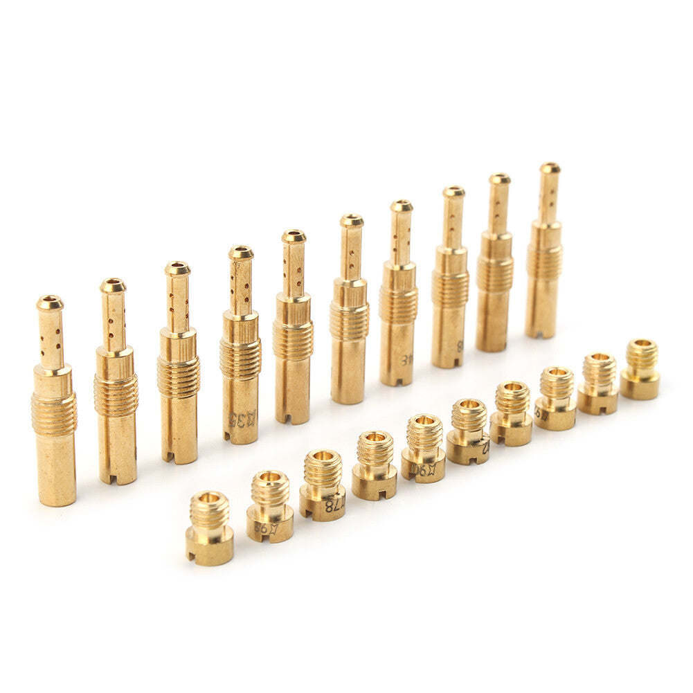 75-98 Main Jet  32-55 Slow Jet Kit For NSR KSR PWK Keihin OKO CVK Carburetor