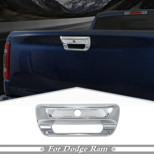 For 2019-2024 for Dodge for RAM 1500 ABS Chrome Car Tailgate Handle Cover Trim