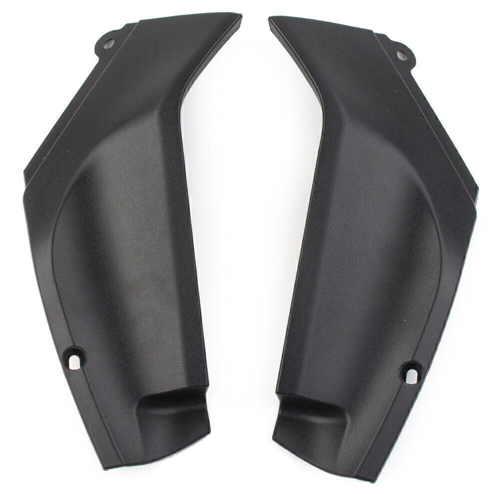 Black Gas Tank Side Cover Fairing Panel Left  Right for YAMAHA YZF R1 1998-2001