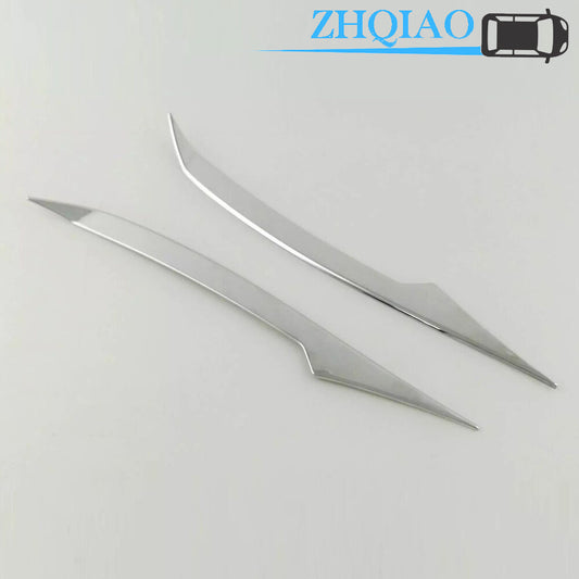 ABS Chrome Headlight Lamp Trim Cover Fits for Toyota RAV4 2016-2018