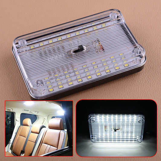 1pcs White LED Interior Ceiling Dome Map Roof Reading Light Lamp Universal
