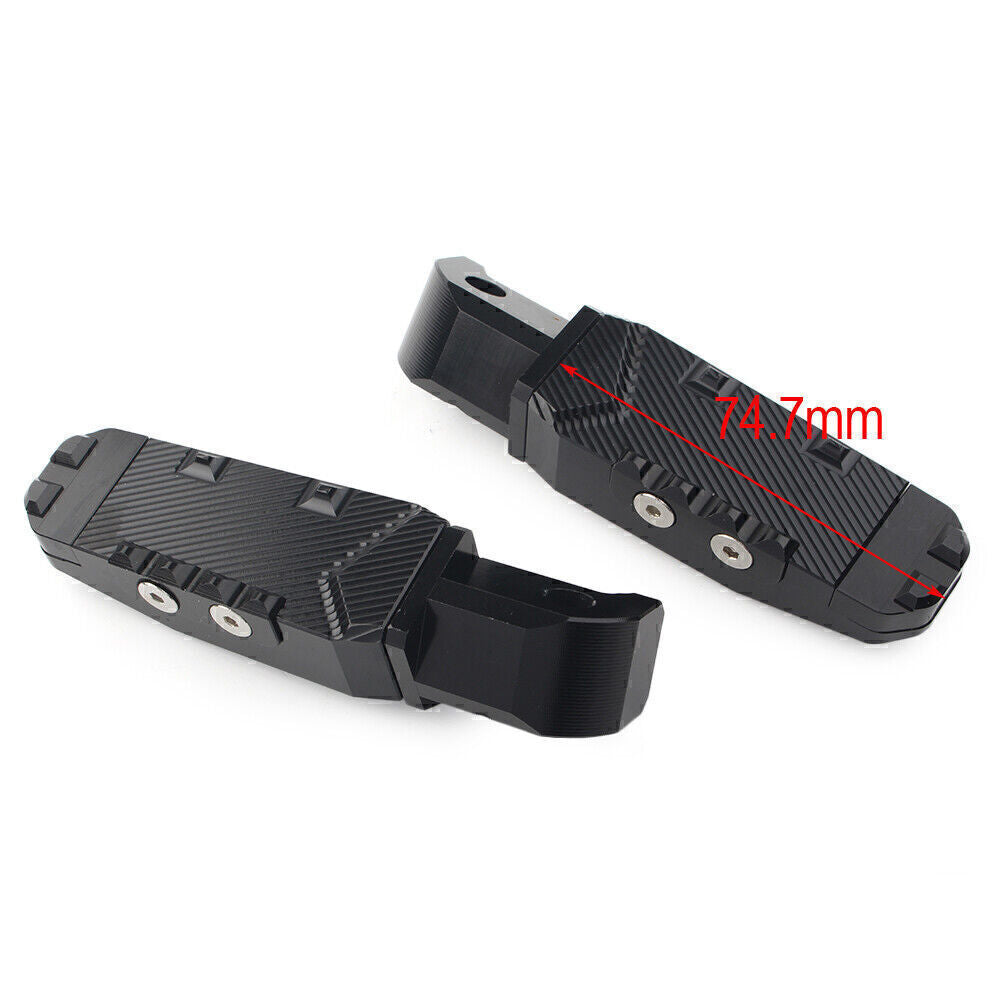 Rear Footrest Foot Pegs Pedal Passenger Pads Fit for Yamaha FZ1 YZF R3 MT09 MT07 FZ1