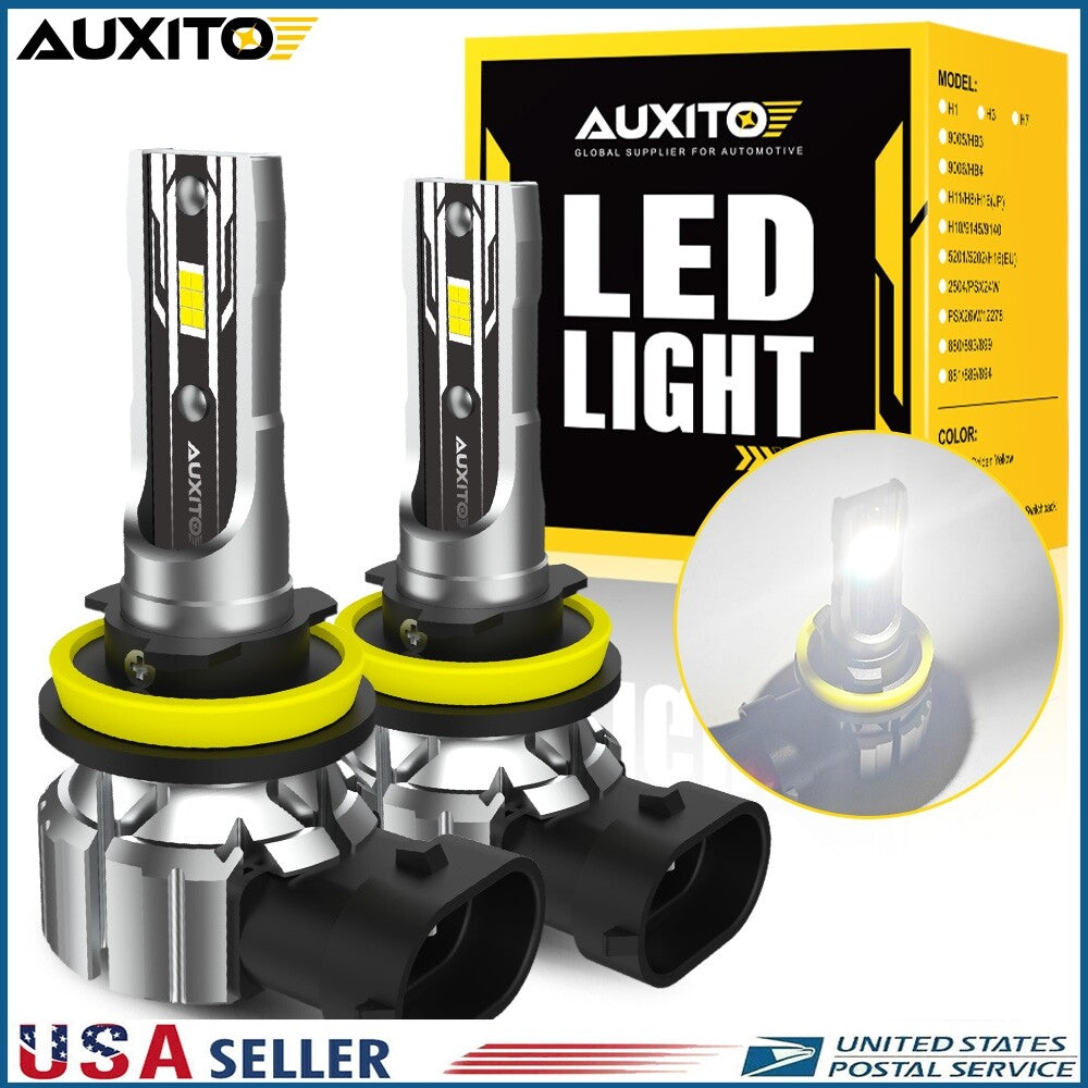AUXITO H11 H8 H9 LED (This last part is a Chinese idiom meaning respectfully presented, implying wealth and prosperity for generations to come and doesn't need a direct translation.)