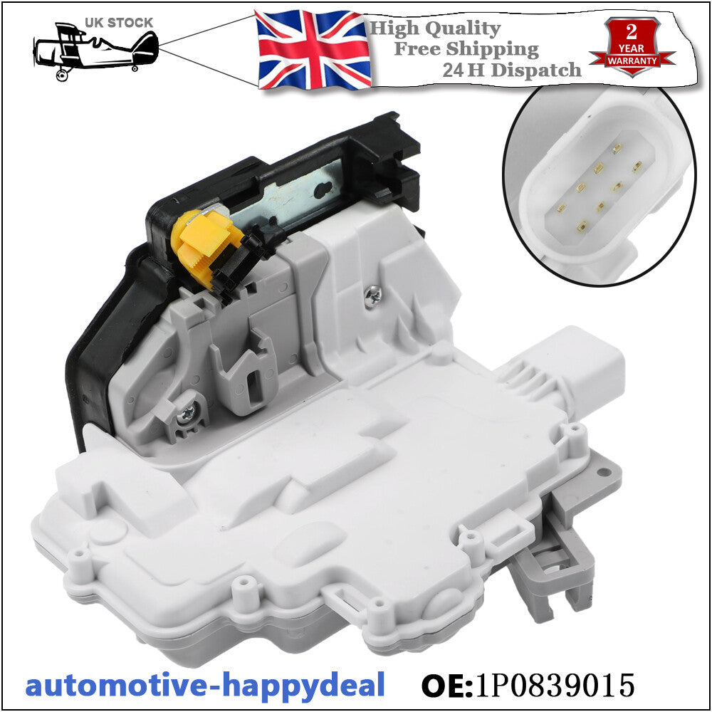 REAR LEFT DOOR LOCK ACTUATOR MECHANISM 1P0839015A for SEAT ALTEA TOLEDO MK3