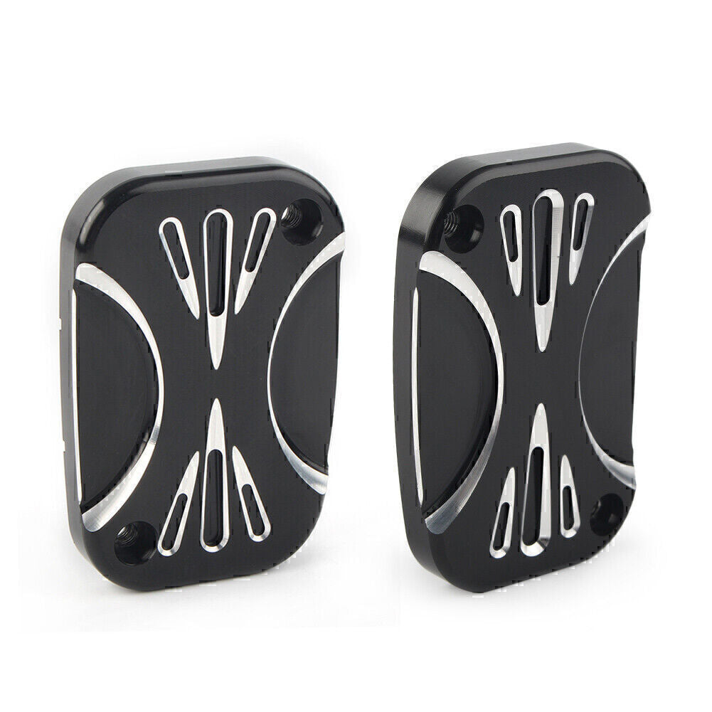 1x Brake Master Cylinder Cover Fluid Cap for Harley Electra Road Glide Street