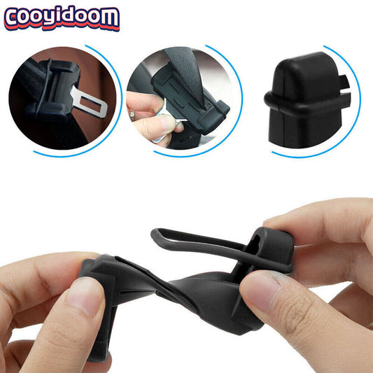 Universal Car for Seat Parts Belt Buckle Clips Silicone Anti-Scratch Protector Cover