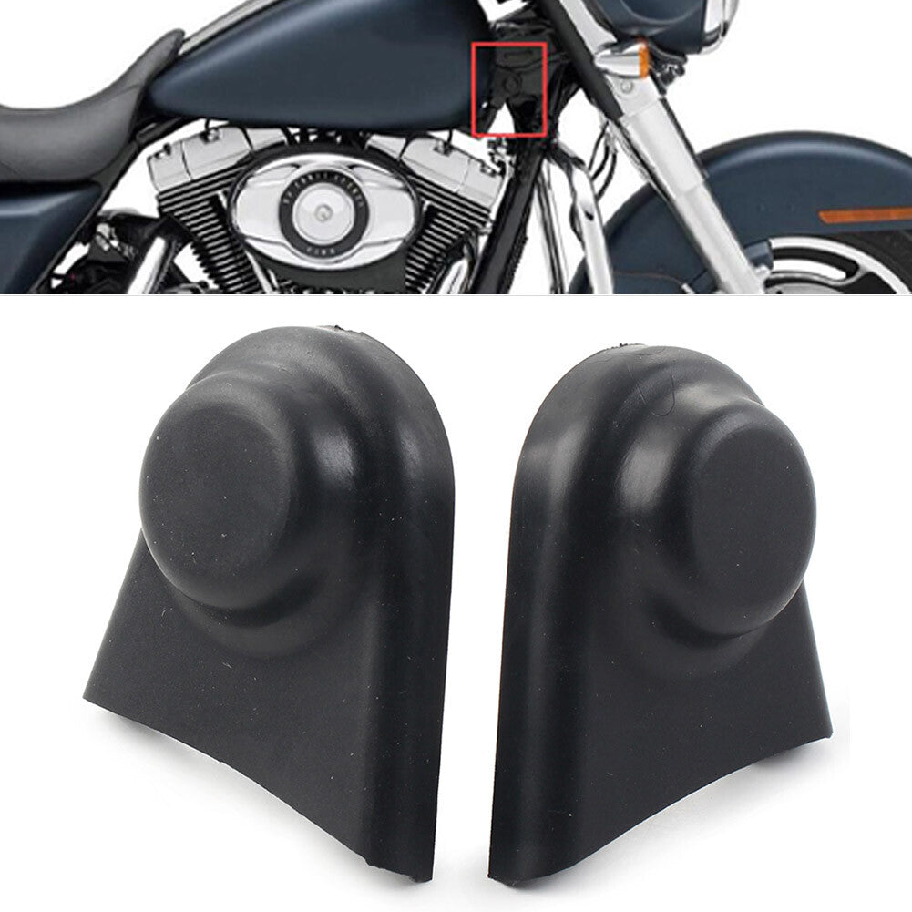 Motorcycle Screw Nut Bolts Covers Waterproof Rubber Black for Harley Touring