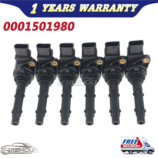 6PCS A2729060060 Ignition Coil Fit For 2005-2010 for Mercedes-Benz 19005267 GN10235