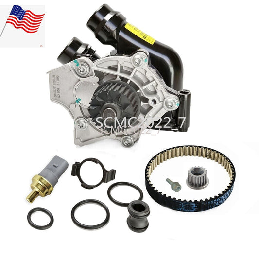 Aluminum EA888 Water Pump Thermostat Assembly for VW for Jetta CC for AUDI A4 A6