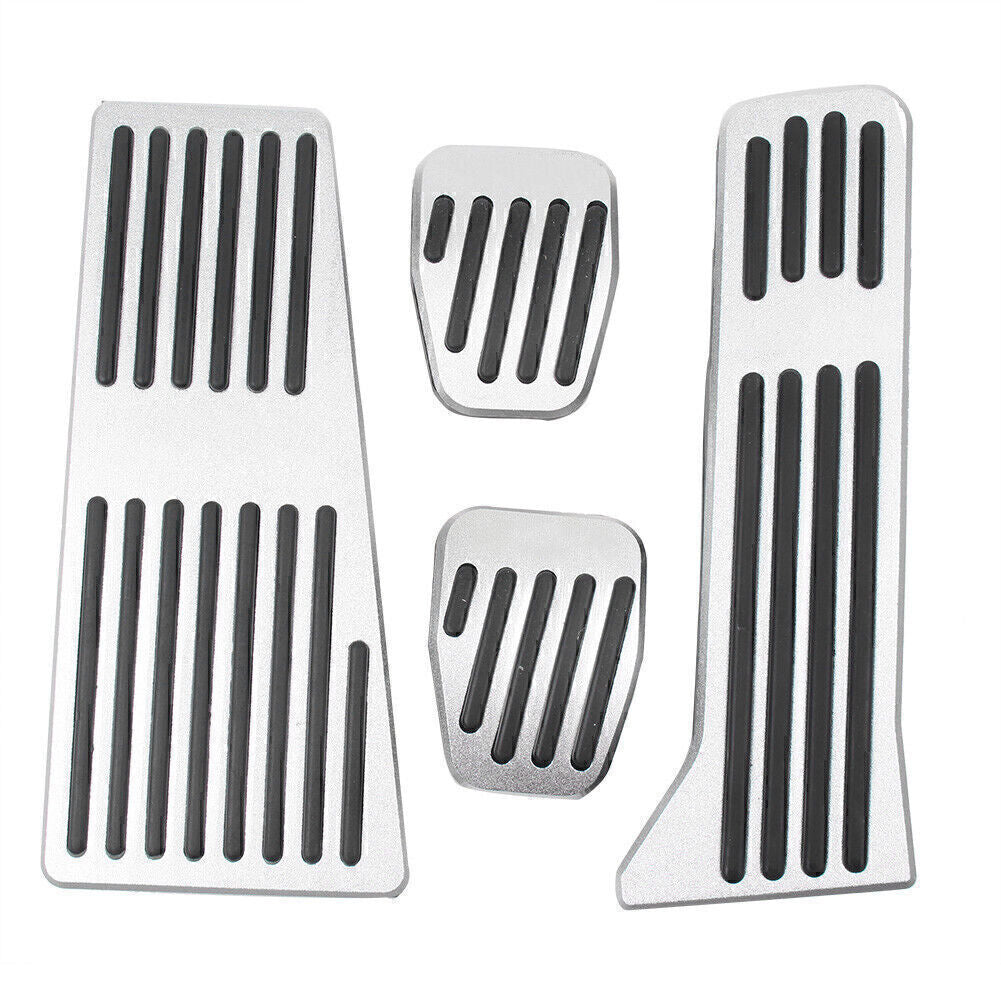 4X Aluminum Sport Foot Pedal Replacement Kit Fit for Mazda CX5 CX-5 Mazda3 Mazda6