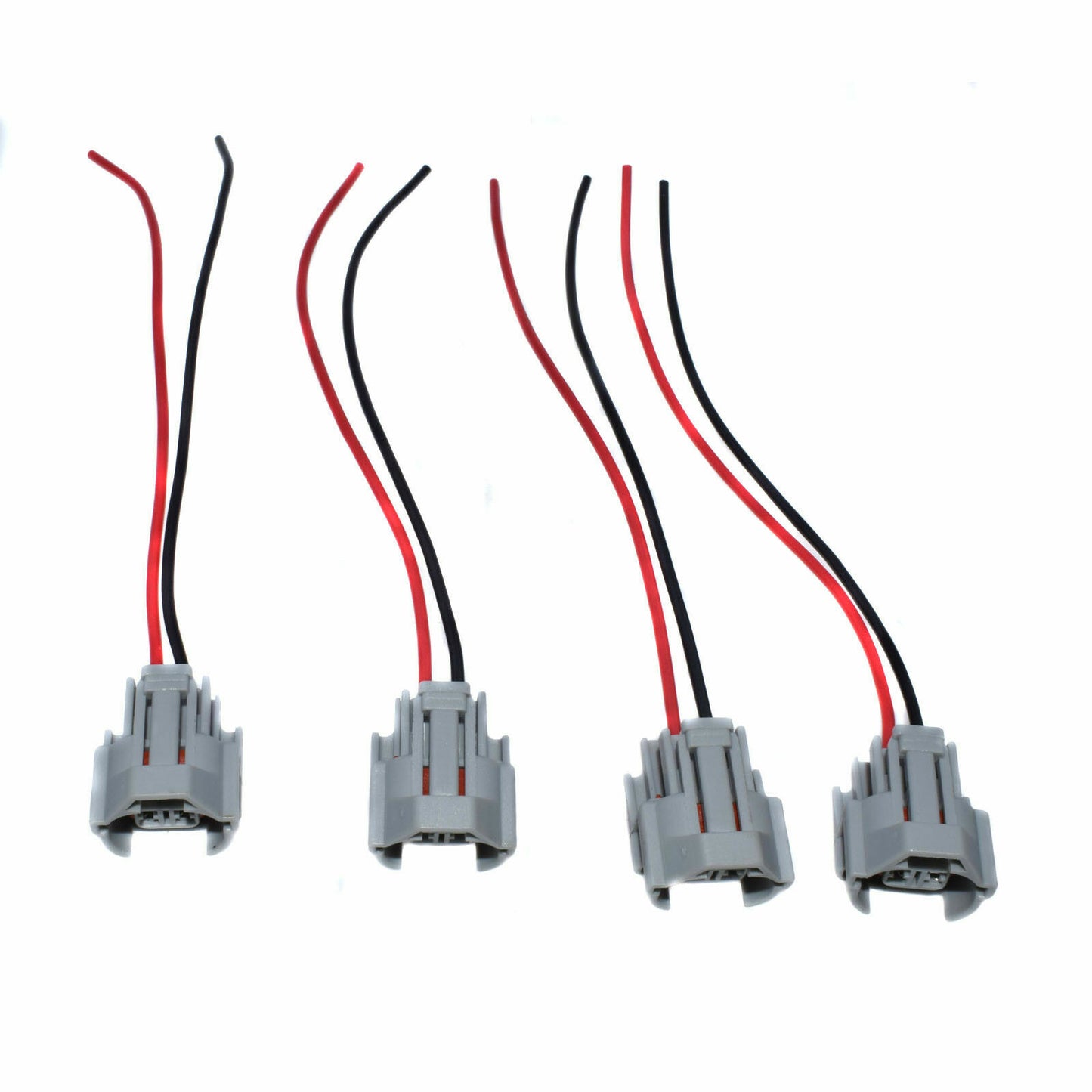 4x Quick Disconnect Brackets for ID2000 and FIC 2150cc Fuel Injector Connectors