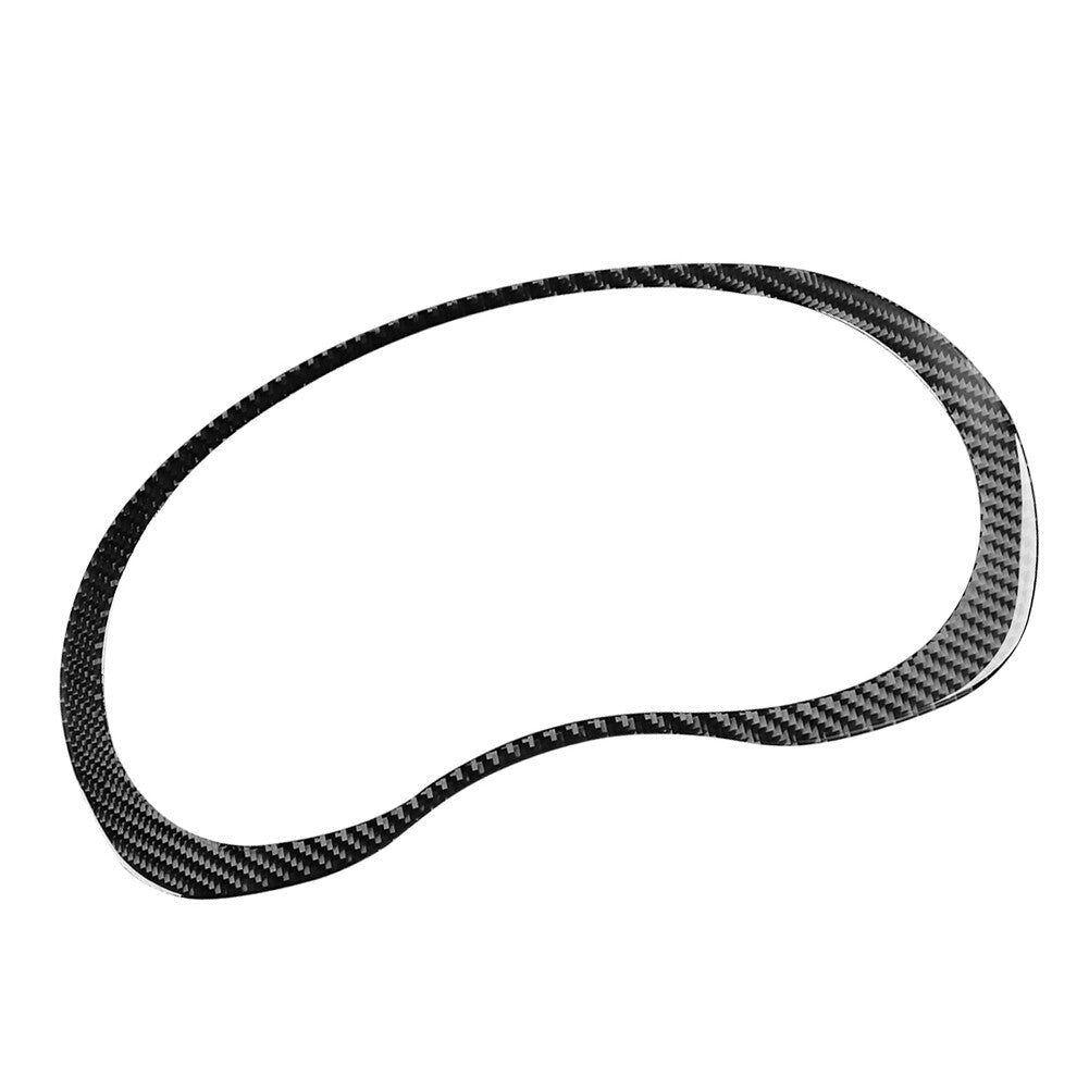 Carbon Fiber Black Speedometer Frame Cover Trim for Subaru WRX STI 2015-2021
