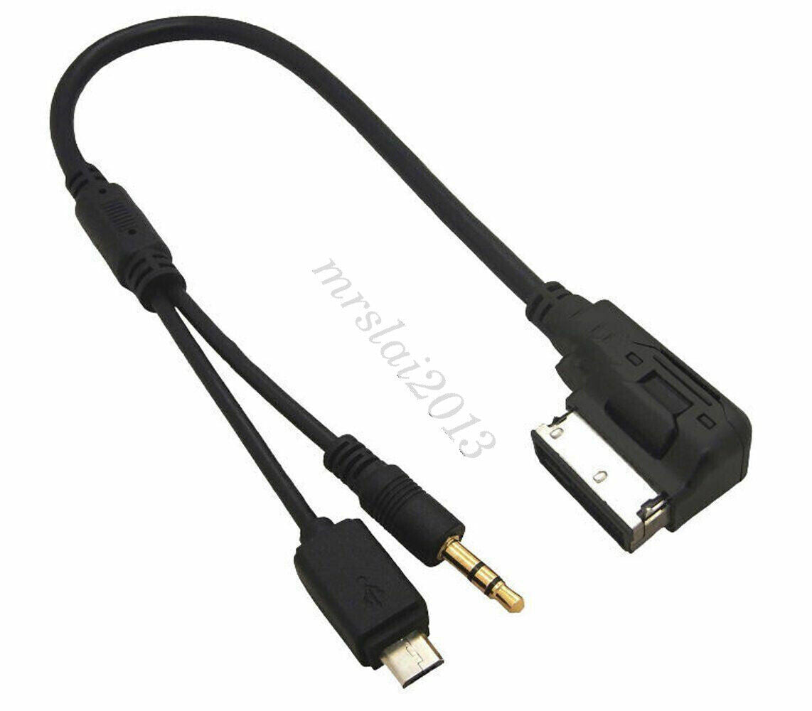 Car Music Interface MMI MDI AMI AUX Audio Cable Adapter for MERCEDES iPhone