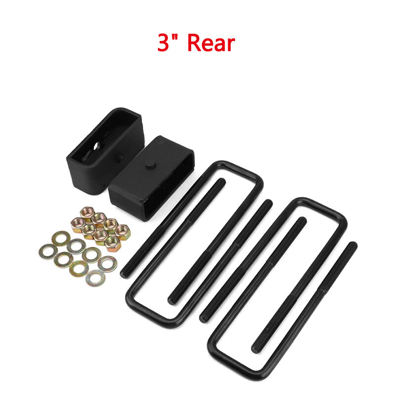 3-inch rear leveling lift kit lifter for 2007-2019 for Chevrolet Silverado for Sierra for GMC