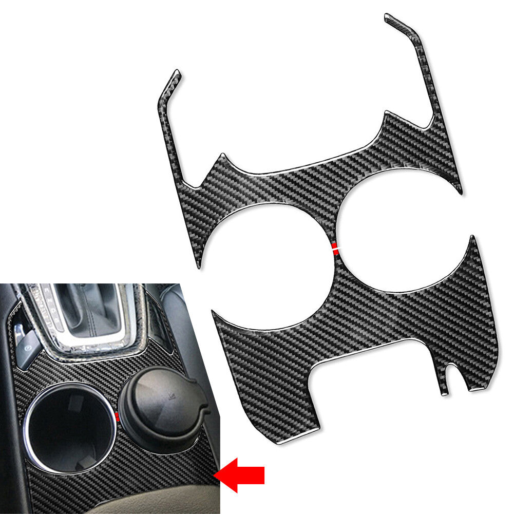 LHD Central Console Gear Shift Water Cup Cover Trim Fit for Ford Mondeo 2013-16