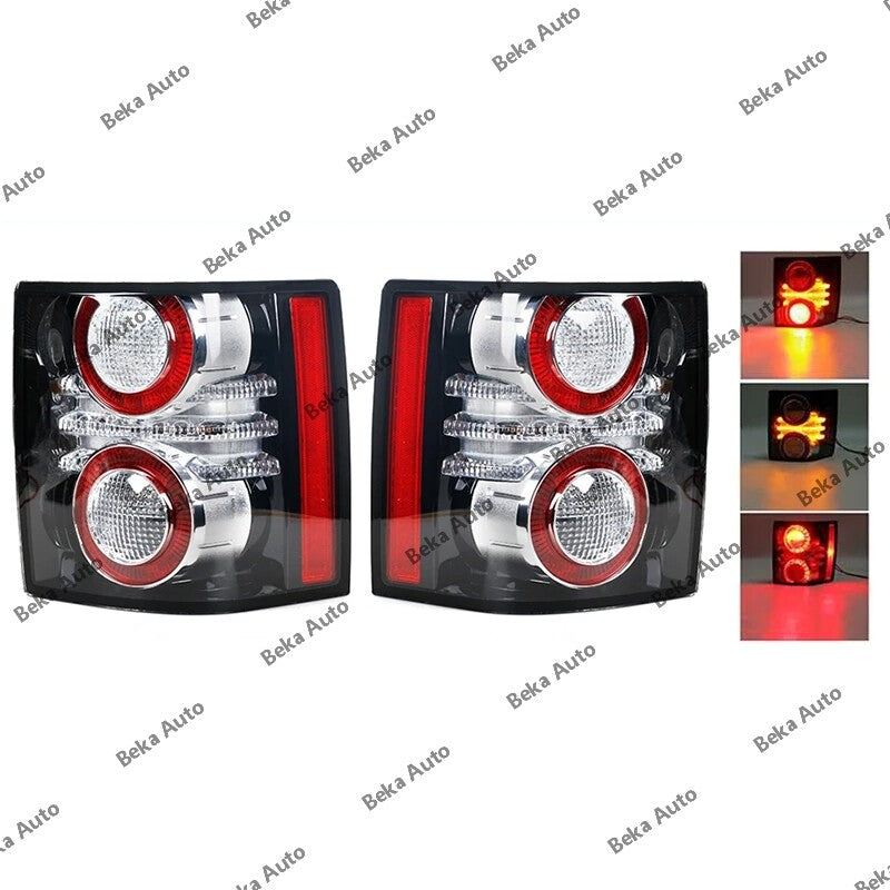 1 pair of 2010-2012 for Land Rover for Range Rover LED LHRH taillights (with bulbs)