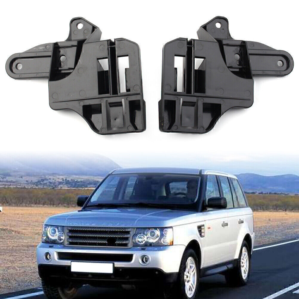 Pair Front Bumper Fender Bracket Mouting Fit 2006-2009 08 07 for Range Rover