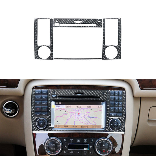 Carbon Fiber Navigation Area Trim for Mercedes R-Class 2009-2012