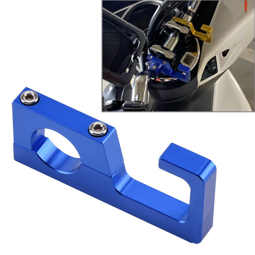 CNC 22MM Luggage Helmet Hook Fit for HONDA PCX150 PCX160 PCX125 Motorcycle Blue
