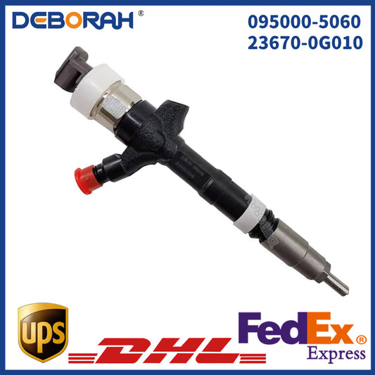 Common Rail Fuel Injector assy 095000-5060 23670-0G010 for Toyota 2.0 Engine D4D