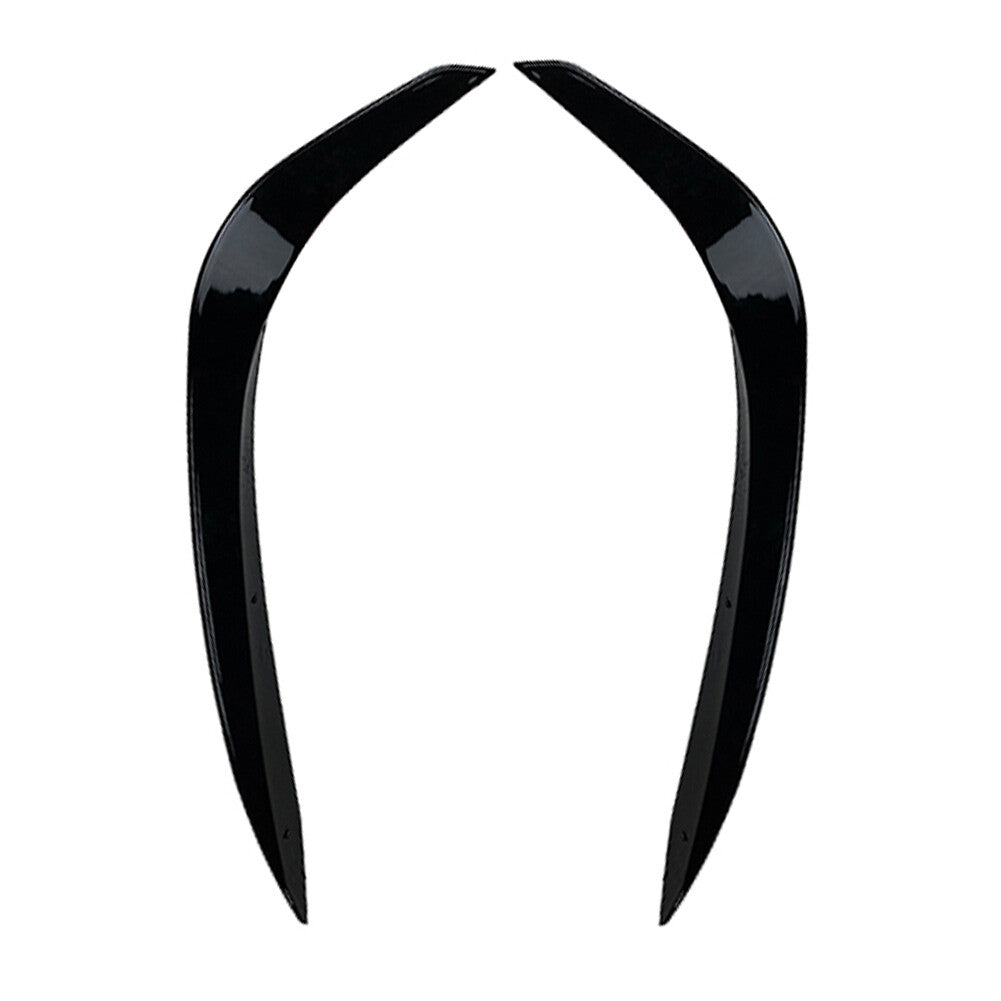 Gloss Black Front Bumper Lip Splitter Spoiler for Mercedes-Benz C-Class W206