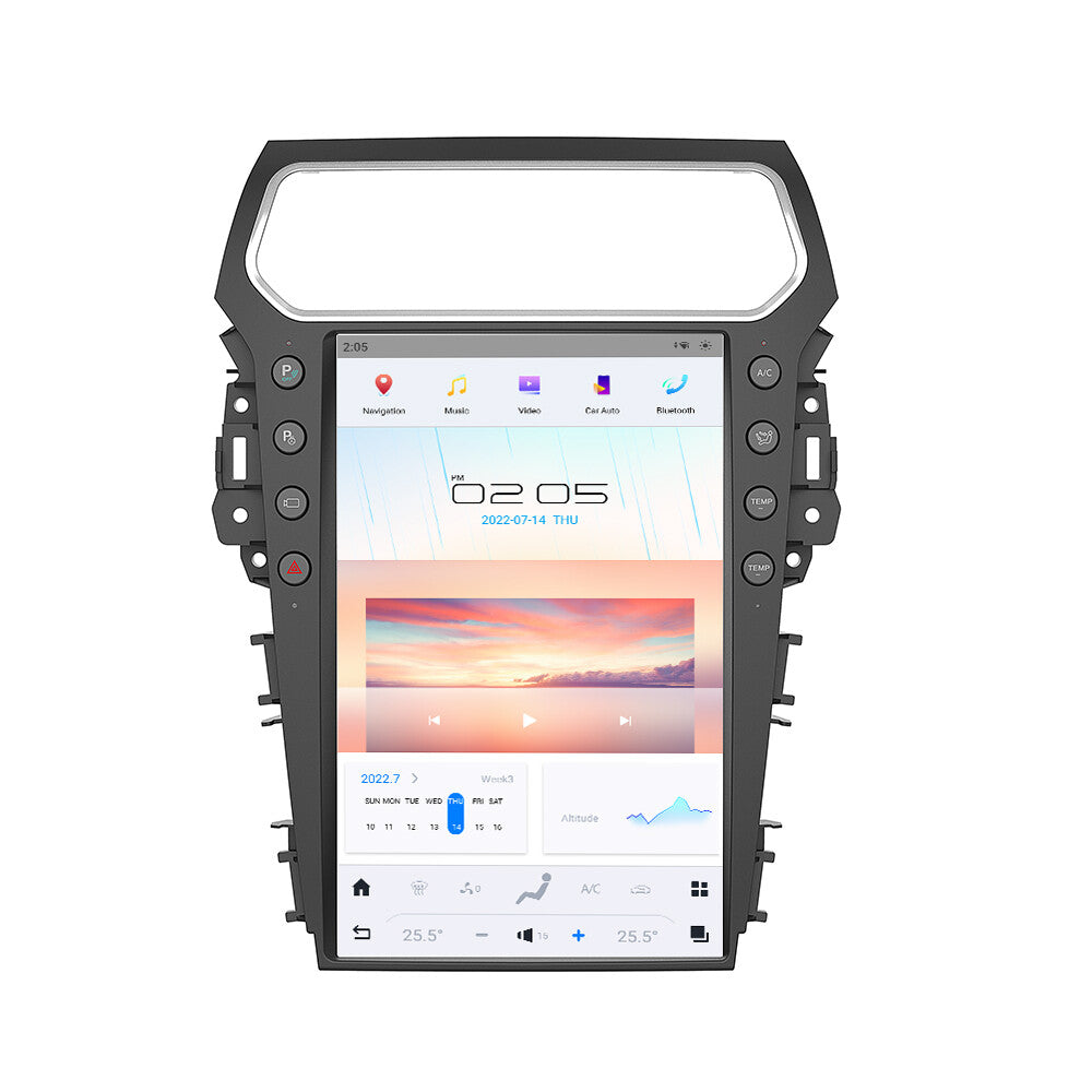 14.4 Car Radio Stereo GPS Navigation for Ford Explorer 2011-2019 Radio CarPlay