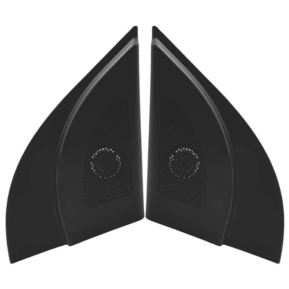 2Pcs For Accent 2012-2017 Front Left+Right Side Tweeter Speaker Cover Trim Black