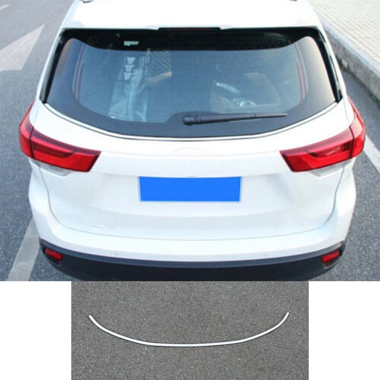 1pcs Rear Window for Toyota Highlander 2014-2019 Chrome Molding Trim Decor Strip