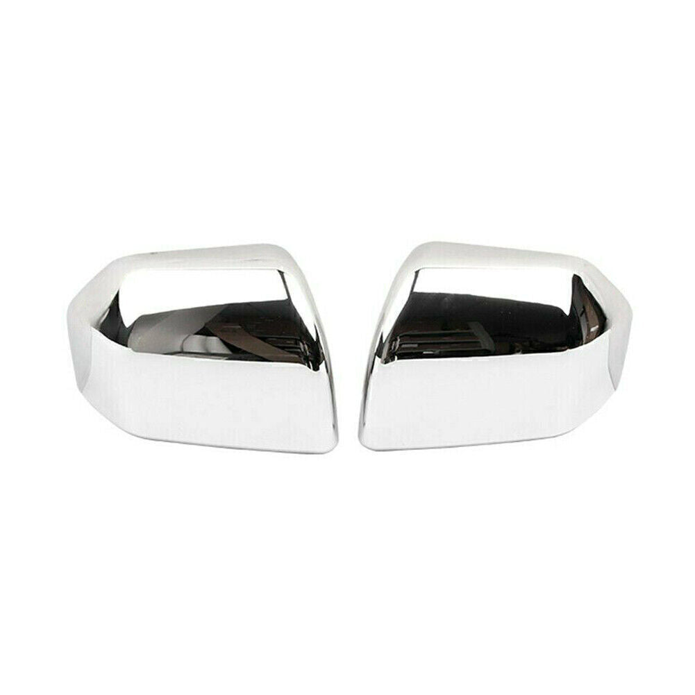 Rear View Mirror Cap Cover Trim ABS for Ford F150 F-150 2015-2019 16 2pcs Chrome